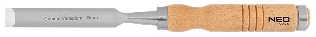 Zestaw Dłut 4 szt. (6,12,18,24MM), Drewniany Uchwyt NEO