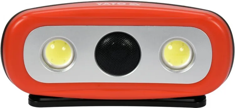 Reflektor Przenośny Z Głośnikiem 2x15W, 2000LM, LI-ION,IP44 YATO
