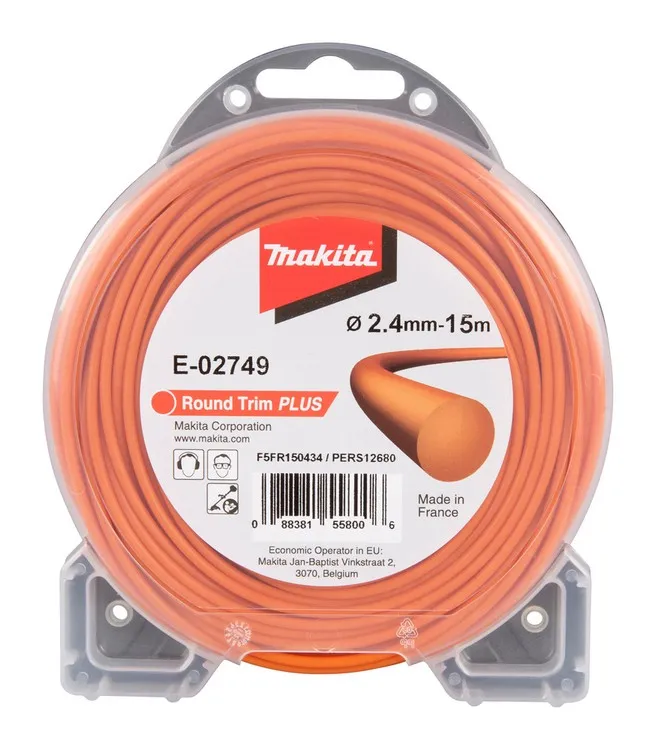 Żyłka Nylonowa Okrągła 2.4MM/15M MAKITA
