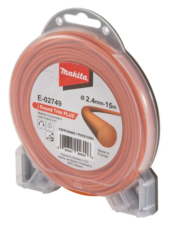 Żyłka Nylonowa Okrągła 2.4MM/15M MAKITA