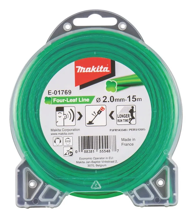 Żyłka Nylonowa 'koniczyna' 2.0MM*15M MAKITA