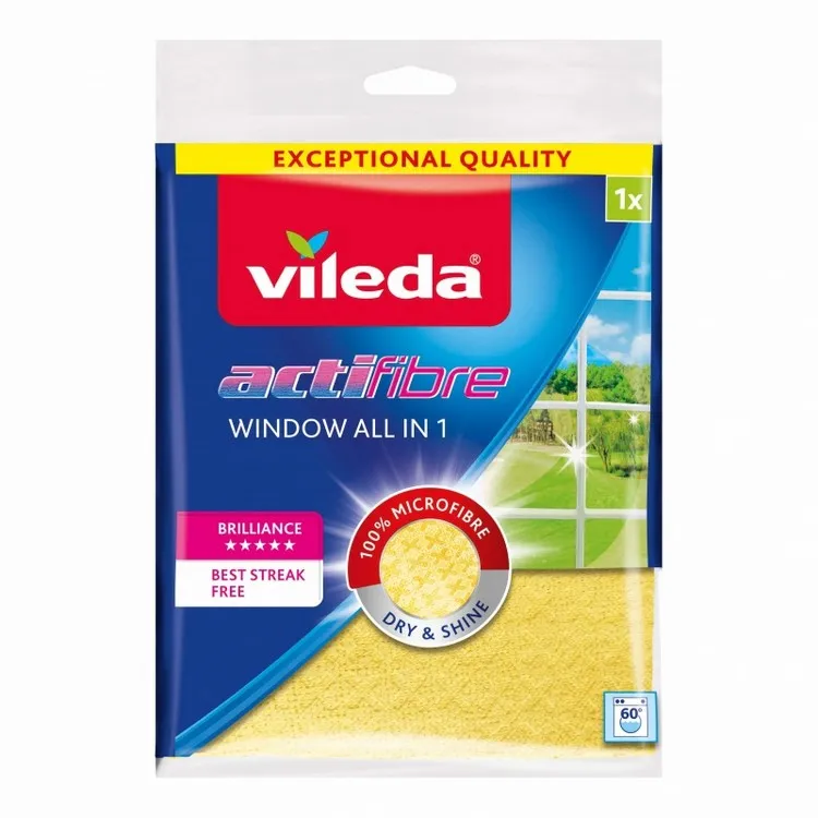 VILEDA Ścierka Do Szyb Actifibre