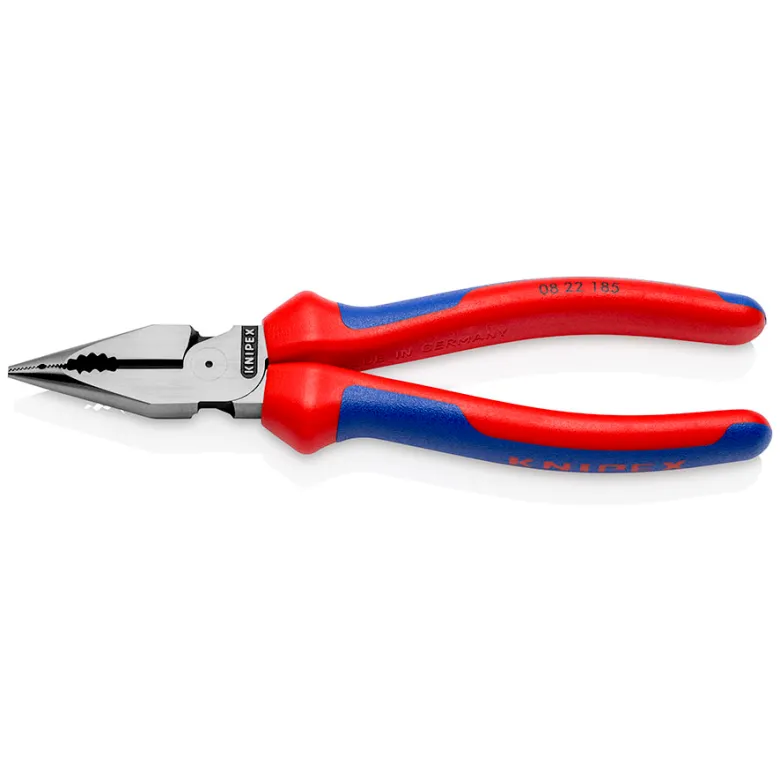 Szczypce Uniwersalne Z Ostro Zakończonymi Szczękami 185mm KNIPEX