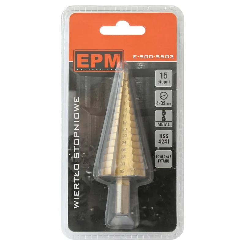 Wiertło Stopniowe 4-32MM EPM