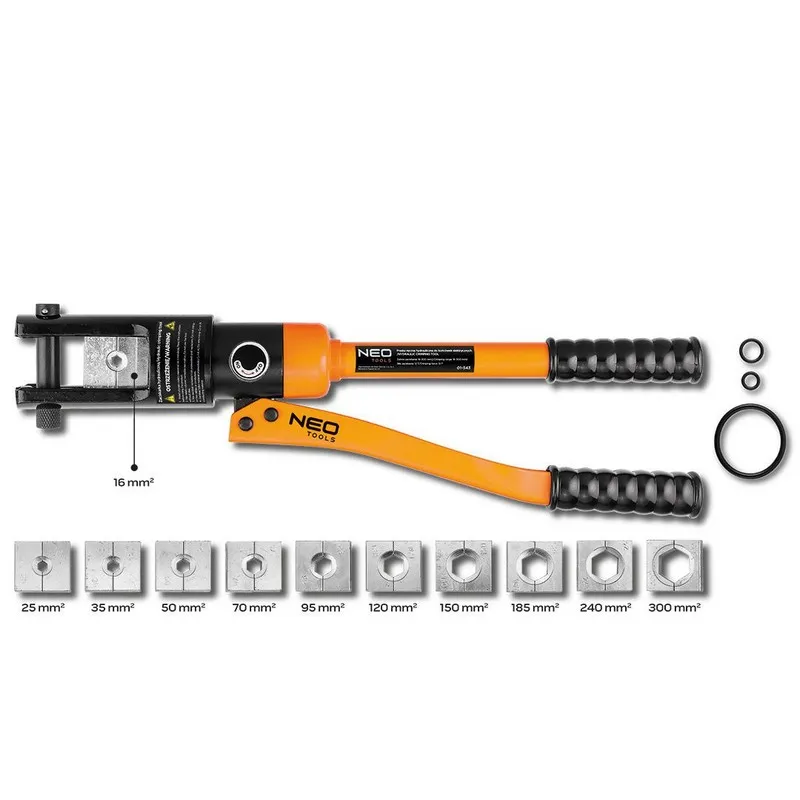 Praska Ręczna Hydrauliczna Do Końcówek ELEKTRYCZ.16-300MM NEO