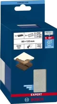 Blok Szlifierki Expert Ddb 133*80MM BOSCH