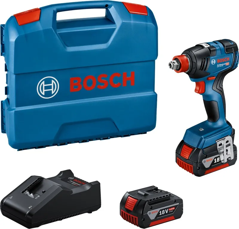 Klucz Udarowy Akumulatorowy Gdx 18V-200 2*4.0AH BOSCH