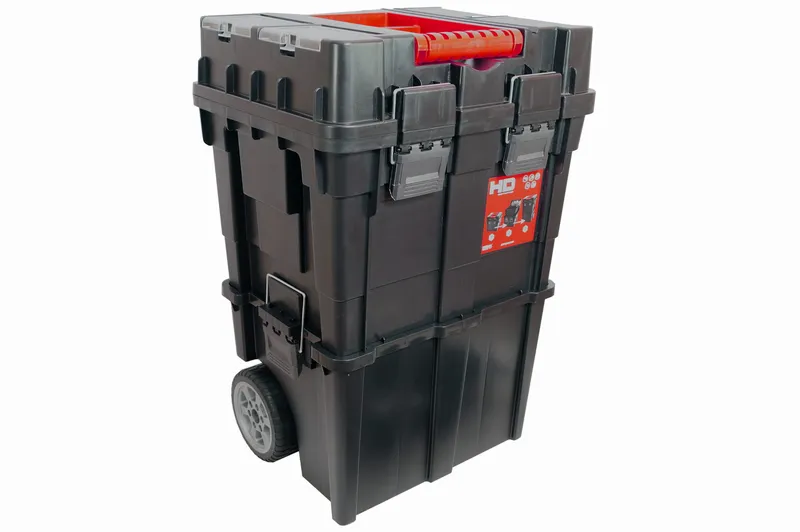 Skrzynka Narzędziowa HD Compact Logic Wheelbox PATROL - Czarna