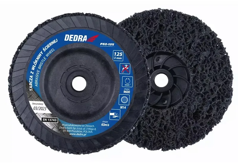 Tarcza Włókniny Ściernej 125mm M14 DEDRA