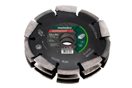 Tarcza Diamentowa Segmentowa Do Bruzdownicy 125mm METABO