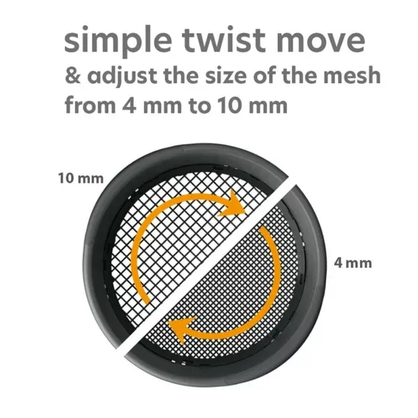 Sitko Ogrodowe Respana Garden Sieve - Czarne PROSPERPLAST