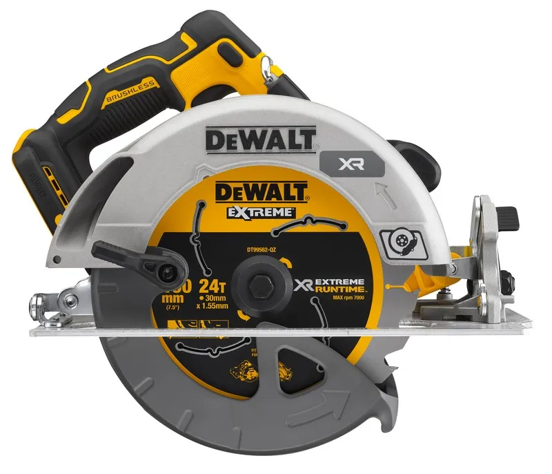 Pilarka Tarczowa Akumulatorowa 190mm Xr 18/54V 0*AH DEWALT