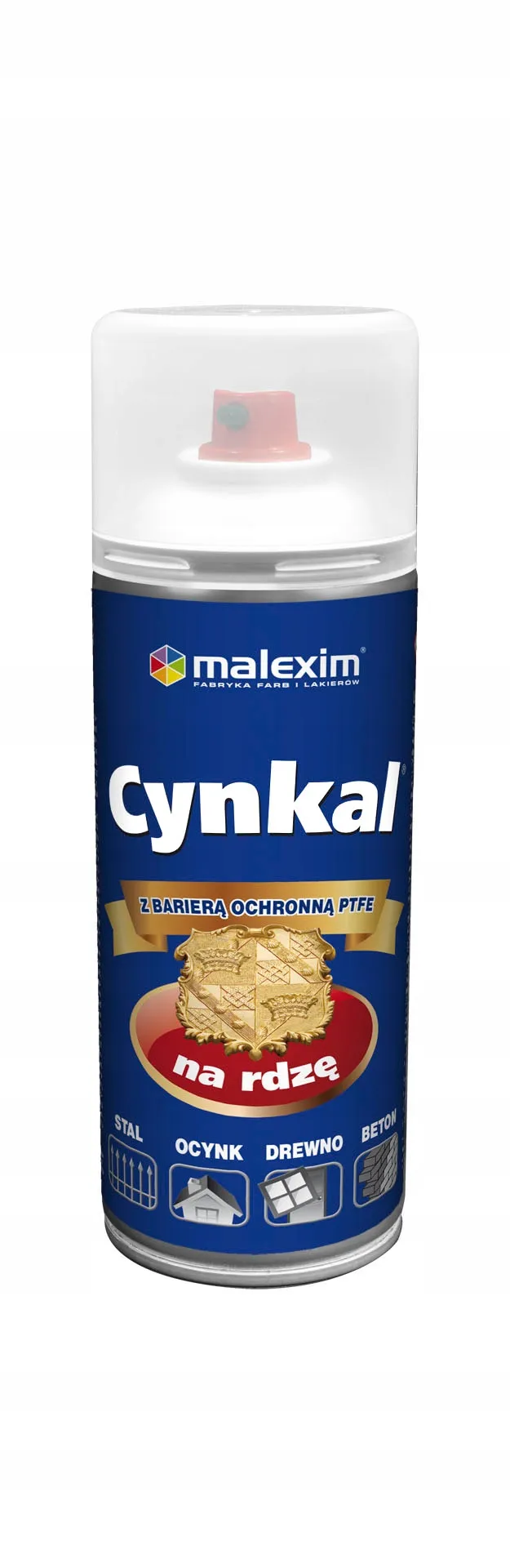 Aerozol Cynkal 0.4l Grafit 7024 MALEXIM - Szary