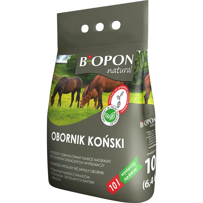 Obornik - Granulowany Koński 10l BIOPON