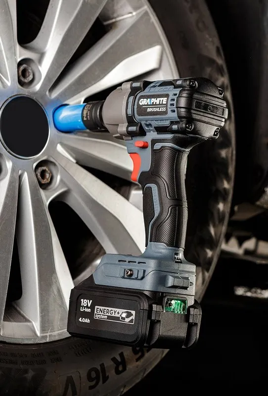 Klucz Udarowy Bezszczotkowy Energy 18V Li-Lon Bez Akum 450NM GRAPHITE