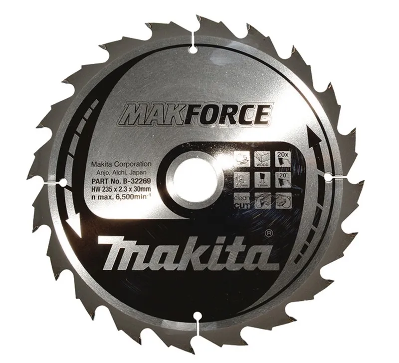 Piła Spiekowa Do Drewna Makforce 235*30 20Z MAKITA