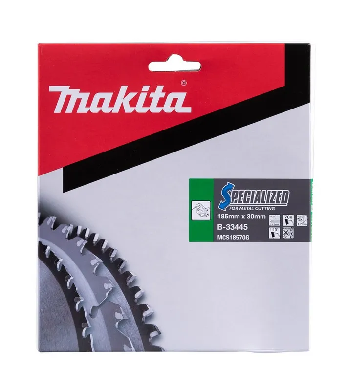 Piła Spiekowa Do Metalu Spacjalized 185*30 70Z MAKITA