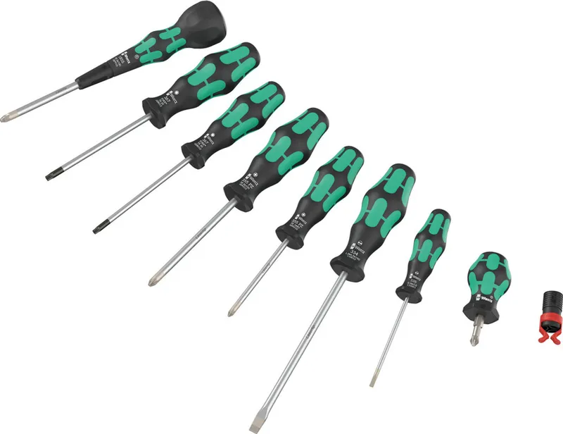 Zestaw Wkrętaków Z Rękojeścią Kulistą Ball-Grip Set 2, 9 Cz. WERA