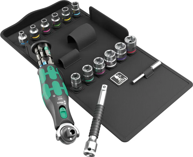 Zestaw Zyklop Pocket Set 4, 27 Cz. WERA