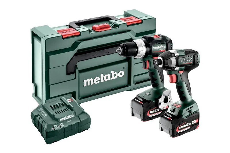 Zestaw Combo 18V Sb 18 Lt Bl + SSD 18 Lt 200 Bl 2*5.2AH METABO