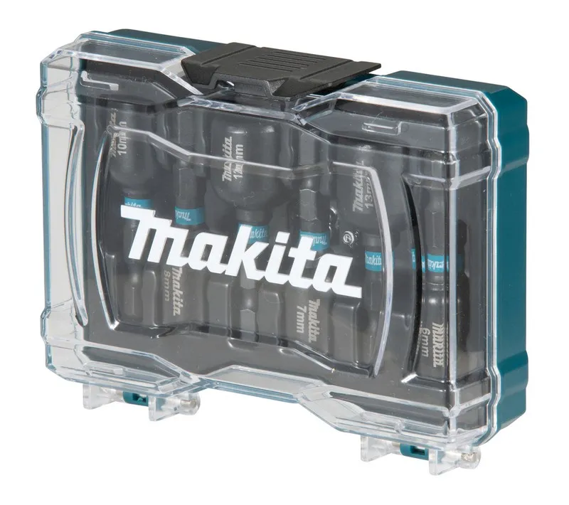 Zestaw Nasadek 1/4'' Impact Black 6 szt. MAKITA