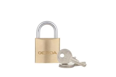 Kłódka Pałąkowa Mosiężna Brass Line Kmz S5010A 50mm GERDA