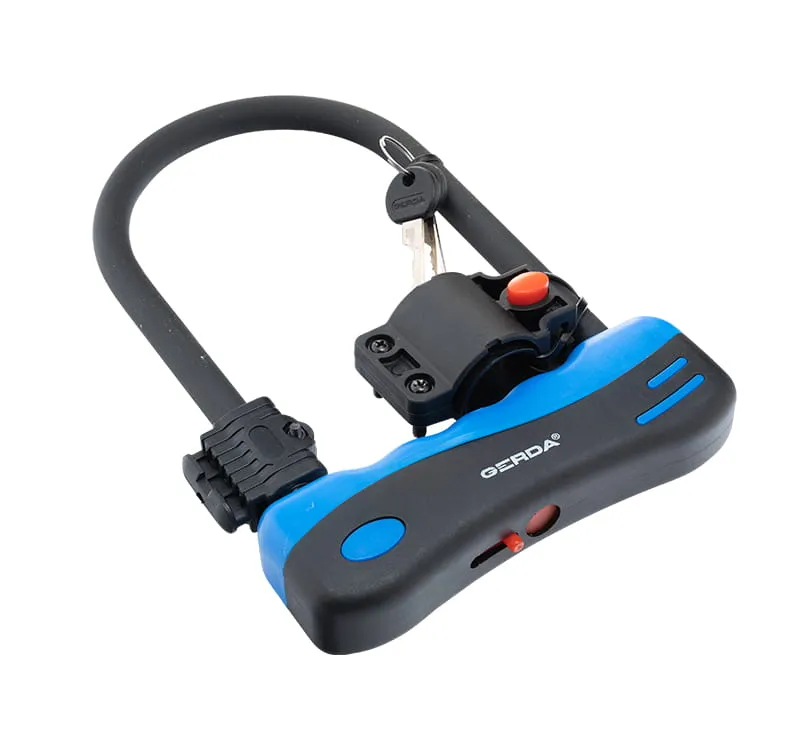 Zapięcie Rowerowe U-Lock, Ultra 245/165S GERDA - Czarny