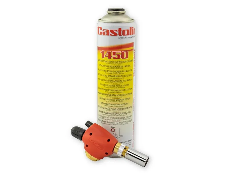 Palnik Piezo + Butla 1450 220g Gw. 7/16'' CASTOLIN