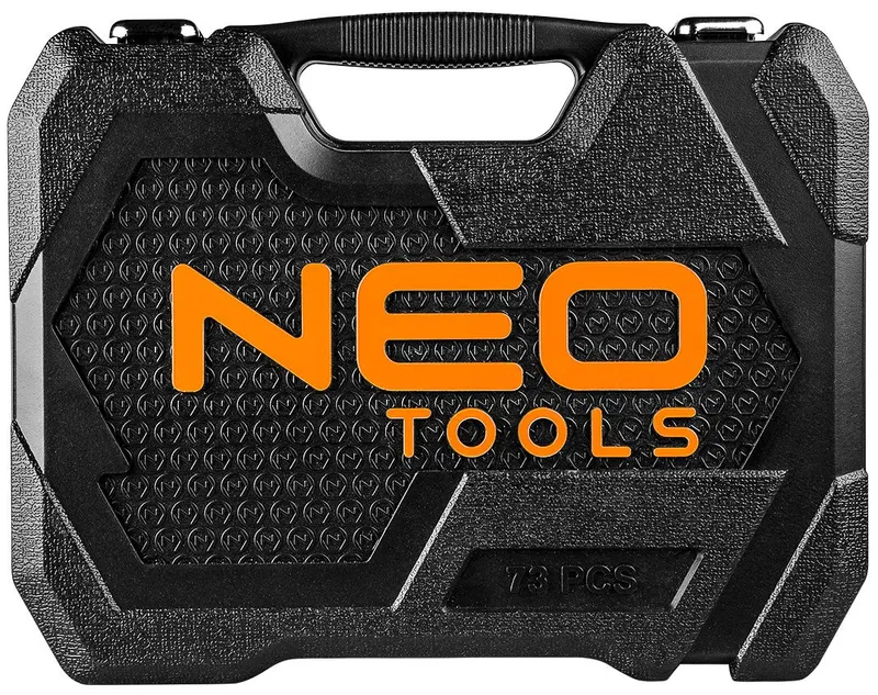 Zestaw Kluczy Nasadowych 1/4'' 1/2'' 73 Części NEO