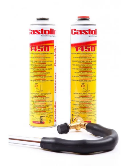 Zestaw Do Wypalania Chwastów 2*BUTLA 1450 + Palnik Lanca CASTOLIN