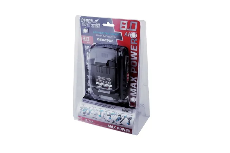 Akumulator 18 V 8.0Ah Li-Lon Sas DEDRA