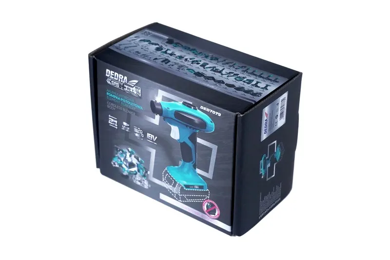 Dmuchawa/Pompka Akumulatorowa 460l/min 18V 0*AH Sas+all DEDRA
