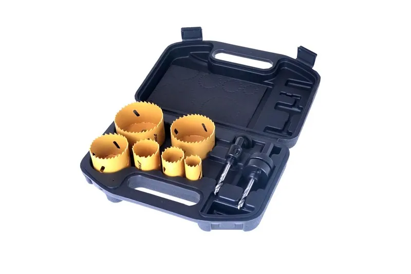Zestaw Otwornic Bi-Metalowych 9 szt. DEDRA