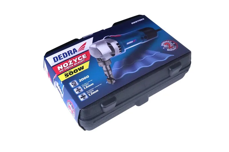 Nożyce Do Cięcia Blachy Trapezowej 500W DEDRA