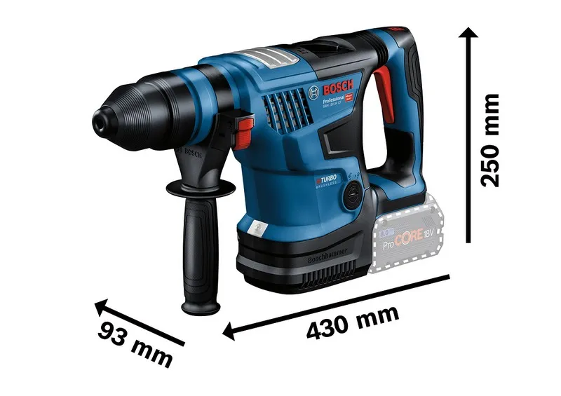 Młot Udarowy Obrotowy Sds+ Gbh 18V-34CF 0*AH BOSCH