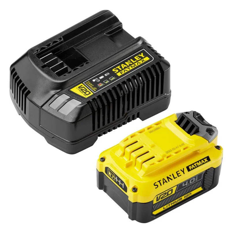Zestaw Zasilający 18V Akumulator 4.0Ah + Ładowarka STANLEY