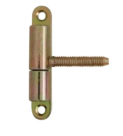 Zawias Wkręcany Ocynkowany 15*50MM /2SZT - Żółty