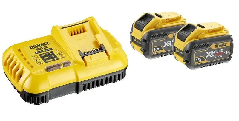 Zestaw Zasilający Ładowarka Xr 54V + 2*9.0AH DEWALT