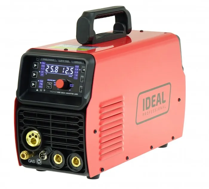 Półautomat Spawalniczy Tecnomig 203 Mig/Tig/Mma Synergic LED