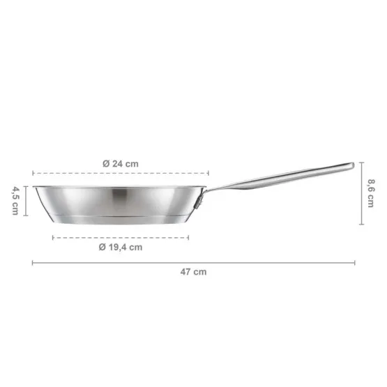 Patelnia All Steel Pure 24cm FISKARS