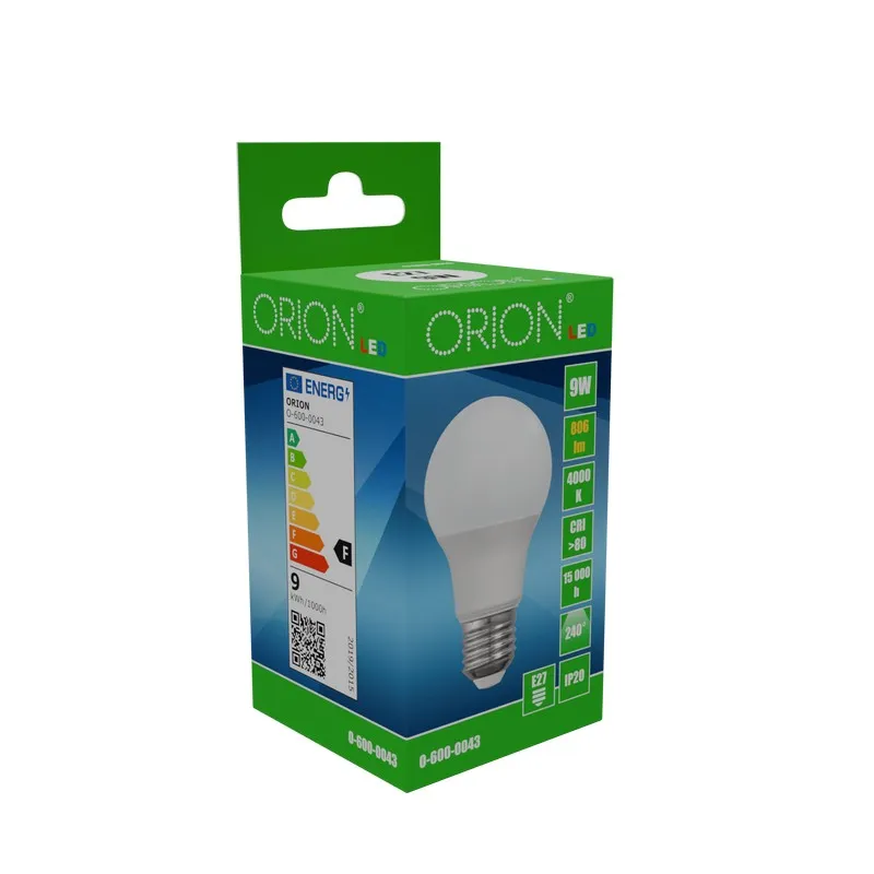 Żarówka LED 9W E27 806LM ORION