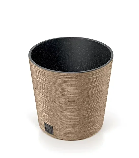 Doniczka Furu Round Wood-Naturo Mix 17l PROSPERPLAST