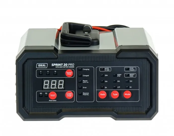 Prostownik Z Rozruchem Sprint Wet/Agm 20 PRO