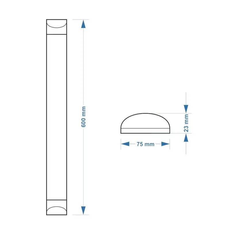 Oprawa Sufitowa 220-240V 18W 4000K 1500LM 60cm