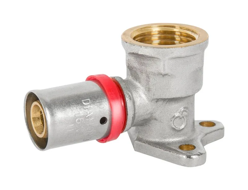 Kolano Naścienne Zapr. EN 1254-8, 1/2X16.KOL-Ł.PEX-AL-PEX.CH DIAMOND