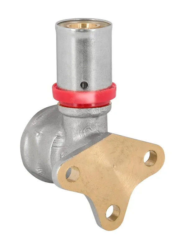 Kolano Naścienne Zapr. EN 1254-8, 1/2X16.KOL-Ł.PEX-AL-PEX.CH DIAMOND