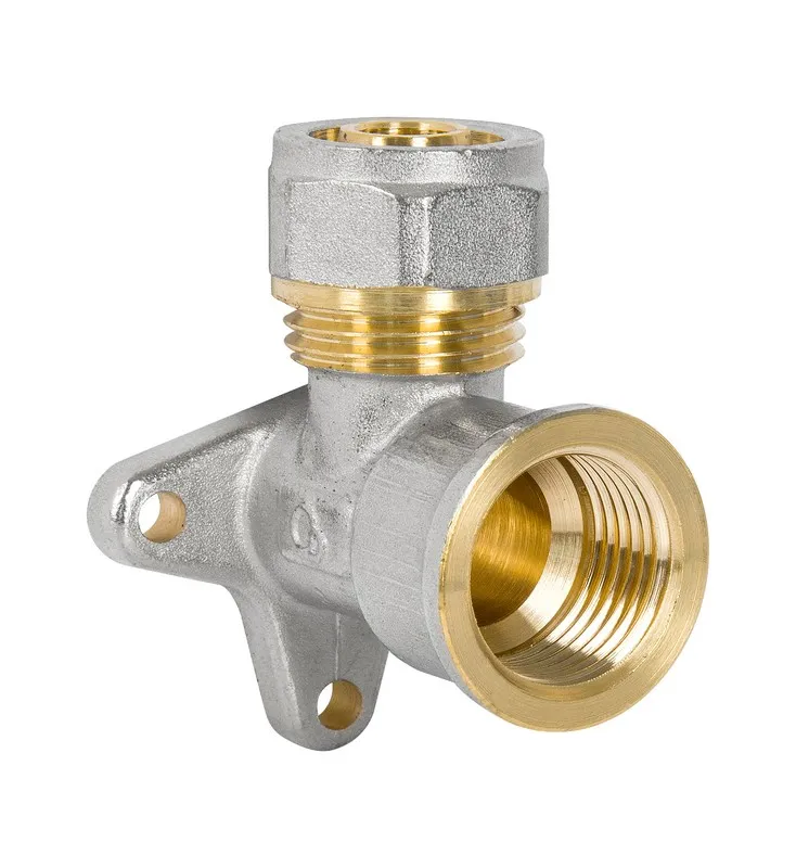 Kolano Pex-Al-Pex Chrom Z ŁAPKAMI-1/2*16 DIAMOND