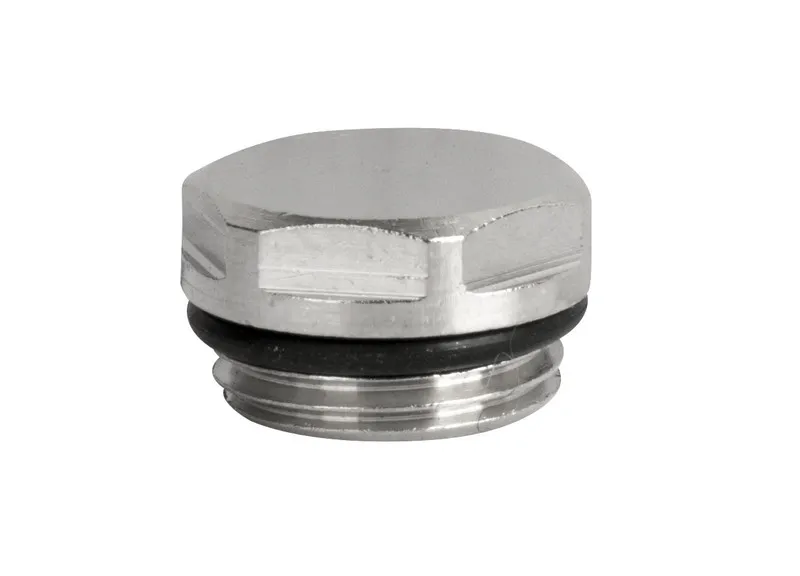Korek 1/2' Do Grzejnik Stalowy Chrom DIAMOND