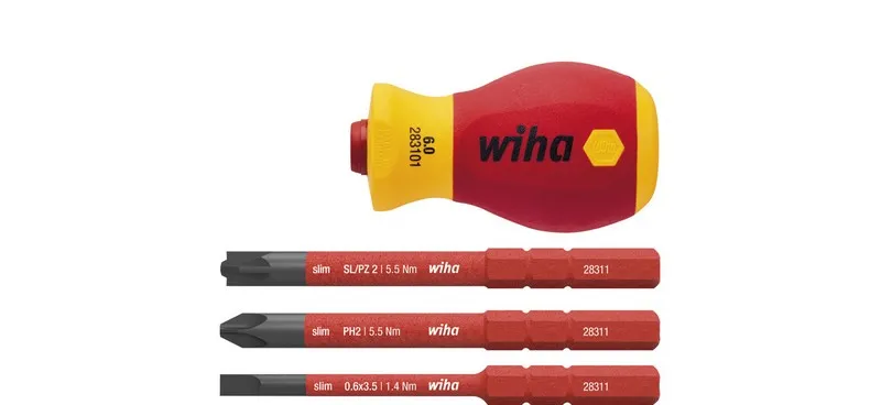 Wkrętak Izolowany Z Uchytem Na Bity 4 Cz. Slimvario Stuuby WIHA