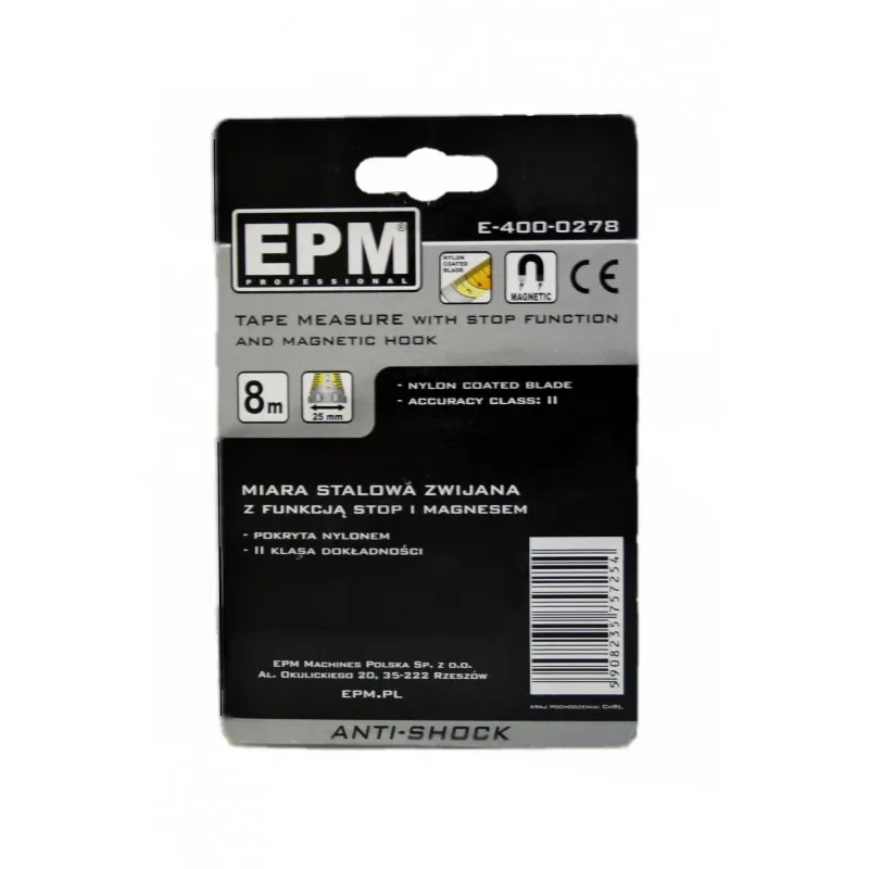 Miara Zwijana Anti-Shock 5M*19MM EPM